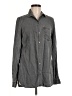 Old Navy 100% Tencel Gray Long Sleeve Button-Down Shirt Size M (tall) - photo 1