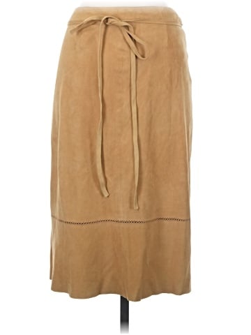 Theory Leather Skirt (view 2)