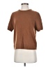 Zara Brown Short Sleeve Turtleneck Size M - photo 1