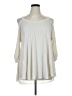 Umgee Ivory 3/4 Sleeve T-Shirt Size 1X - photo 1