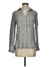Cloth & Stone Stripes Gray Long Sleeve Button-Down Shirt Size XS - photo 1