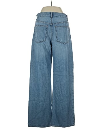 Madewell The Perfect Vintage Wide-Leg Jean in Airy Denim (view 2)