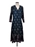 Reborn Paisley Blue Casual Dress Size S - photo 1