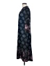 Reborn Paisley Blue Casual Dress Size S - photo 5