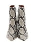 BCBGMAXAZRIA 100% Leather Animal Print Ivory Ankle Boots Size 8 - photo 2