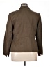 Le Suit 100% Polyester Brown Blazer Size 16 Petite - photo 2