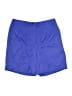 Coral Bay 100% Polyester Solid Blue Athletic Shorts Size 14 - photo 1