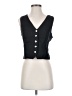 J.Crew 100% Linen Black Vest Size 4 - photo 1