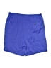 Coral Bay 100% Polyester Solid Blue Athletic Shorts Size 14 - photo 2