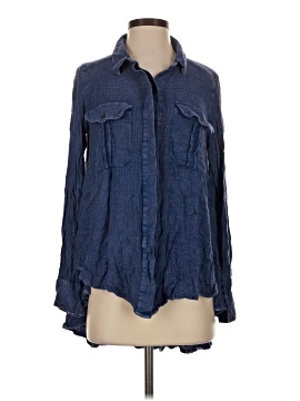 Free People Long Sleeve Button Down Shirt