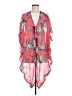 Echo 100% Polyester Pink Kimono One size - photo 1