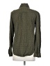 Carve Designs Polka Dots Green Long Sleeve Button-Down Shirt Size S - photo 2
