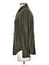 Carve Designs Polka Dots Green Long Sleeve Button-Down Shirt Size S - photo 5