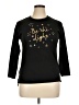 Self Esteem Black 3/4 Sleeve T-Shirt Size 16 - photo 1