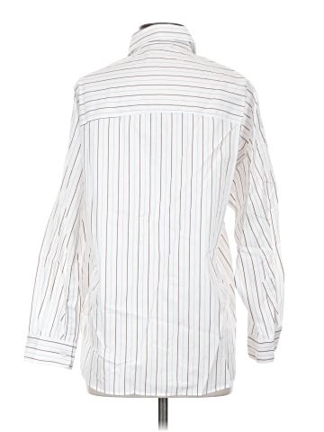 Massimo Dutti Long Sleeve Button-Down Shirt (view 2)