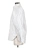 Massimo Dutti Stripes White Long Sleeve Button-Down Shirt Size XS - photo 5
