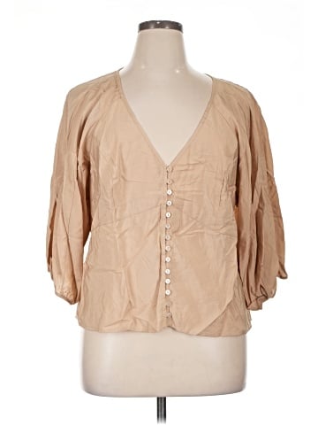 Torrid 3/4 Sleeve Blouse (view 1)