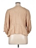 Torrid Tan 3/4 Sleeve Blouse Size 1X Plus (1) - photo 2