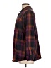 J.Jill Plaid Purple Long Sleeve Button-Down Shirt Size L - photo 5