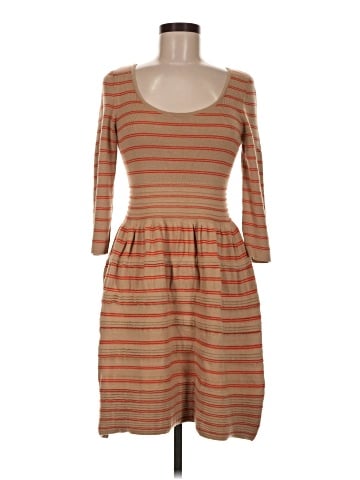 Knitted & Knotted Casual Dress (view 1)