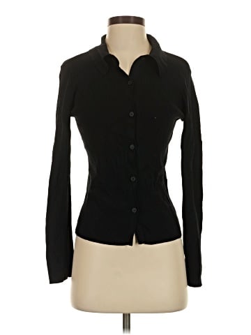 Topshop Long Sleeve Blouse (view 1)