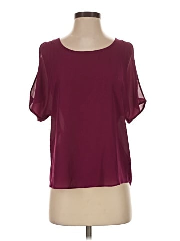 BCX Short Sleeve Blouse (view 1)