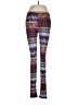 Hot Kiss Print Purple Leggings One size - photo 1