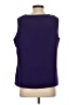 BonWorth 100% Polyester Purple Sleeveless Blouse Size S - photo 2