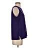 BonWorth 100% Polyester Purple Sleeveless Blouse Size S - photo 4