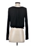 Pink Republic Black Long Sleeve Top Size S - photo 2