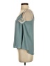 Krisa 100% Polyester Teal Sleeveless Blouse Size XS - photo 5