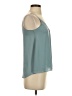 Krisa 100% Polyester Teal Sleeveless Blouse Size XS - photo 4