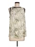 Le Lis 100% Polyester Ivory Sleeveless Blouse Size M - photo 1