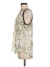Le Lis 100% Polyester Ivory Sleeveless Blouse Size M - photo 5