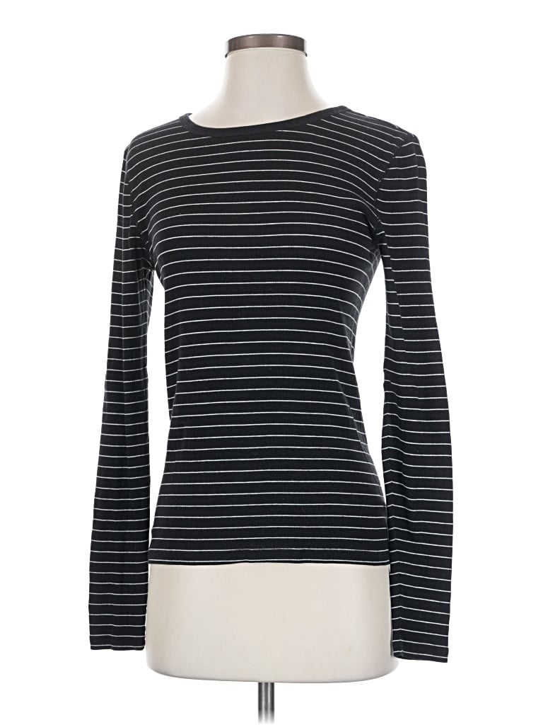 Pre-owned Everlane Long Sleeve T-shirt In Black