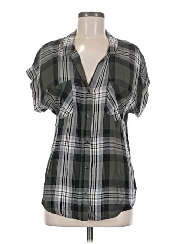 Cloth & Stone Short Sleeve Blouse (view 1)