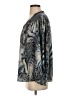 T Tahari 100% Polyester Gray 3/4 Sleeve Blouse Size S - photo 5