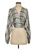 Audrey 3+1 100% Rayon Ivory Long Sleeve Blouse Size S - photo 1