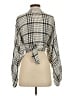 Audrey 3+1 100% Rayon Ivory Long Sleeve Blouse Size S - photo 2