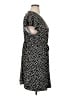 Violeta by Mango Polka Dots Black Casual Dress Size XL - photo 4