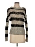 Lumiere 100% Acrylic Stripes Silver Pullover Sweater Size S - photo 1