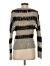 Lumiere 100% Acrylic Stripes Silver Pullover Sweater Size S - photo 2
