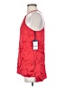 W by Worth 100% Silk Red Sleeveless Silk Top Size 6 - photo 5