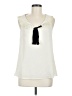 Alythea 100% Polyester Ivory Sleeveless Blouse Size M - photo 1