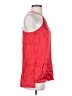 W by Worth 100% Silk Red Sleeveless Silk Top Size 6 - photo 4