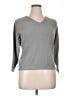 Carolyn Taylor Gray Pullover Sweater Size XL - photo 1