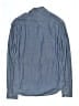 Crewcuts 100% Cotton Chevron-herringbone Blue Long Sleeve Button-Down Shirt Size 16 - photo 2