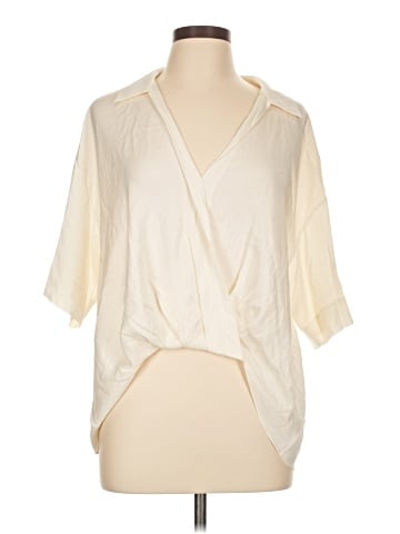 Theory 3/4 Sleeve Blouse (view 1)