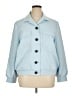 Chico's Solid Blue Jacket Size XL - photo 1