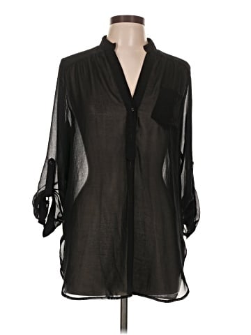 Akira Chicago Red Label 3/4 Sleeve Blouse (view 1)
